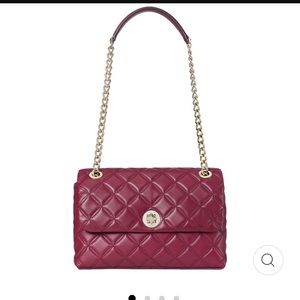 Kate Spade Natallia, mediums, left shoulder bag and blackberry preserve